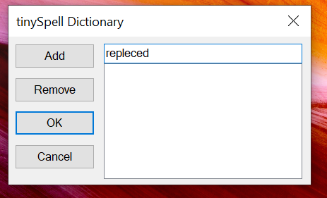 How to enable spell check in wordpad text
